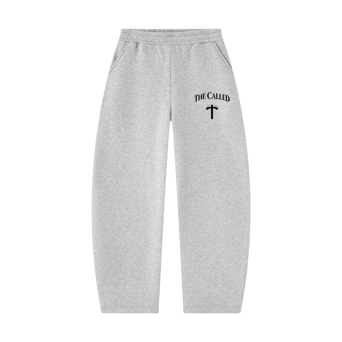 Unisex Barrel Leg Sweatpants