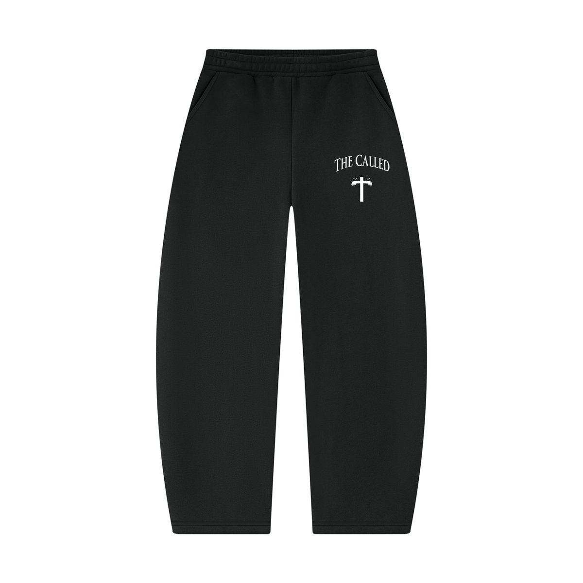 Unisex Barrel Leg Sweatpants
