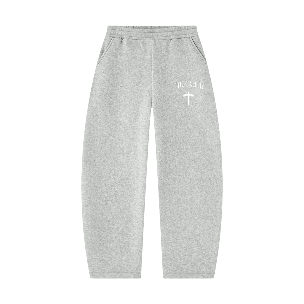Unisex Barrel Leg Sweatpants
