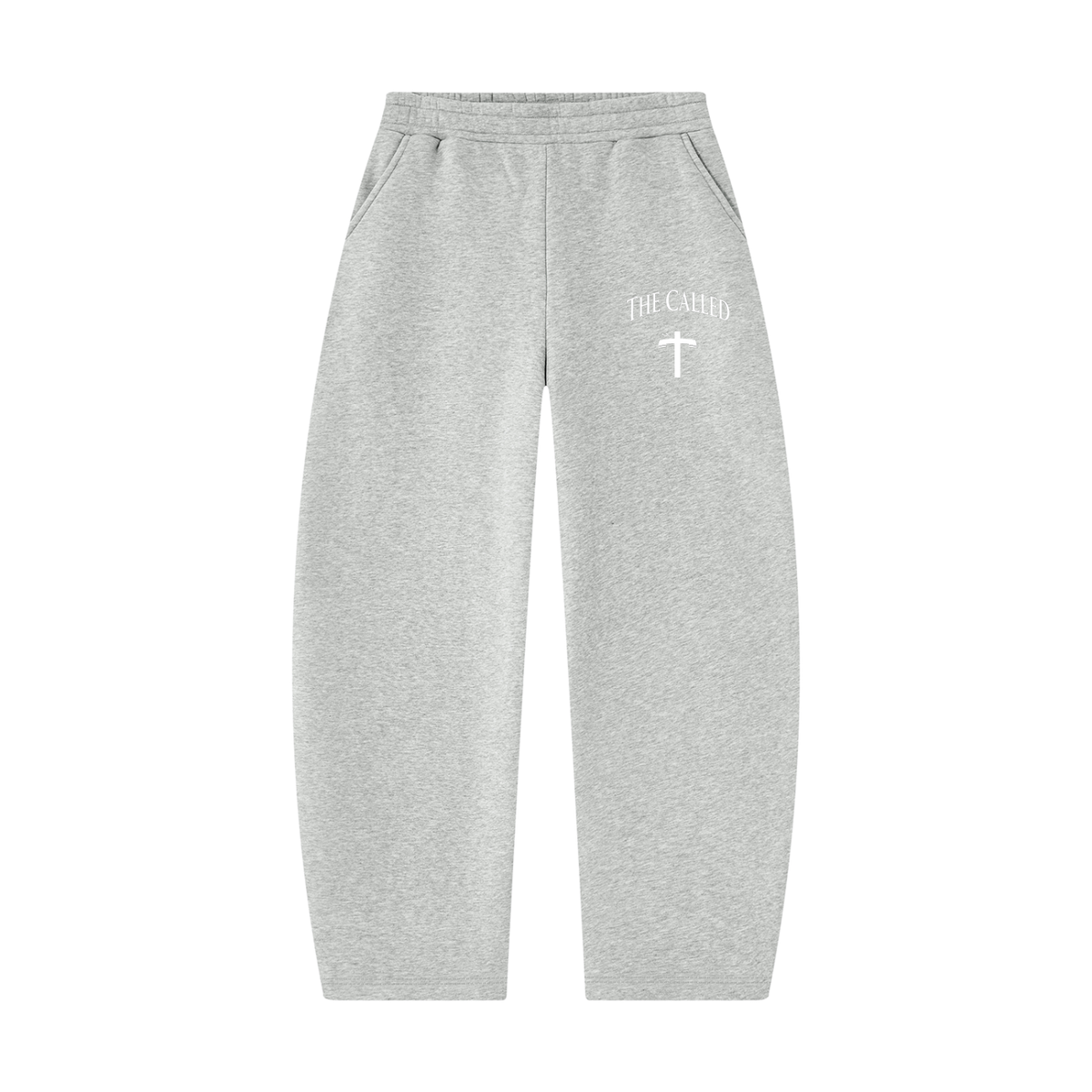 Unisex Barrel Leg Sweatpants