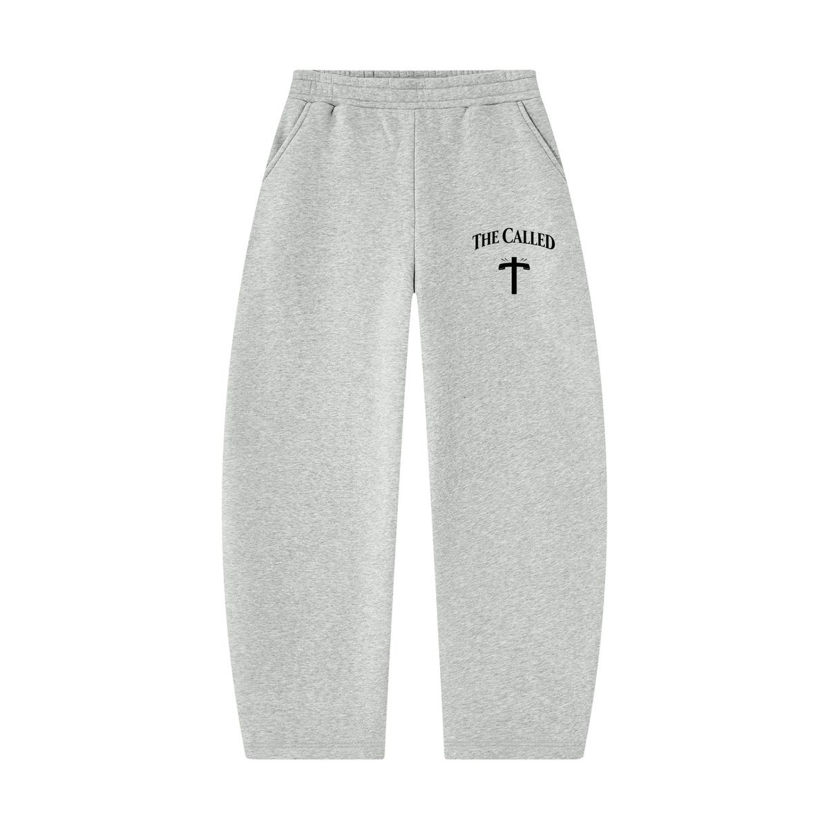 Unisex Barrel Leg Sweatpants